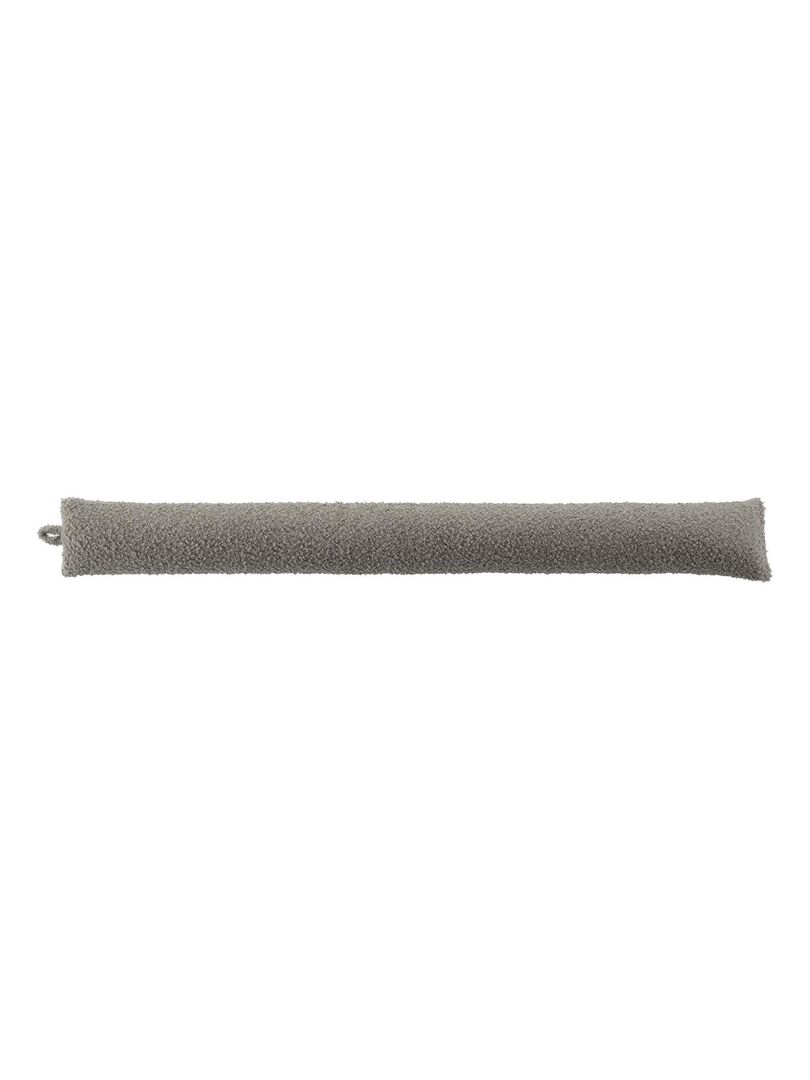 Coussin bas de porte 10 x 80 cm Wooly Gris - Kiabi