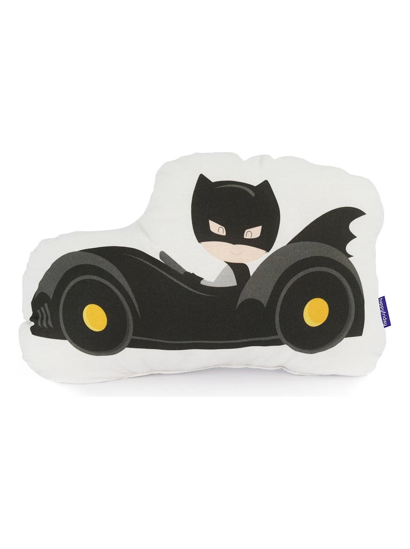 Coussin Bat "Happyfriday" Blanc - Kiabi
