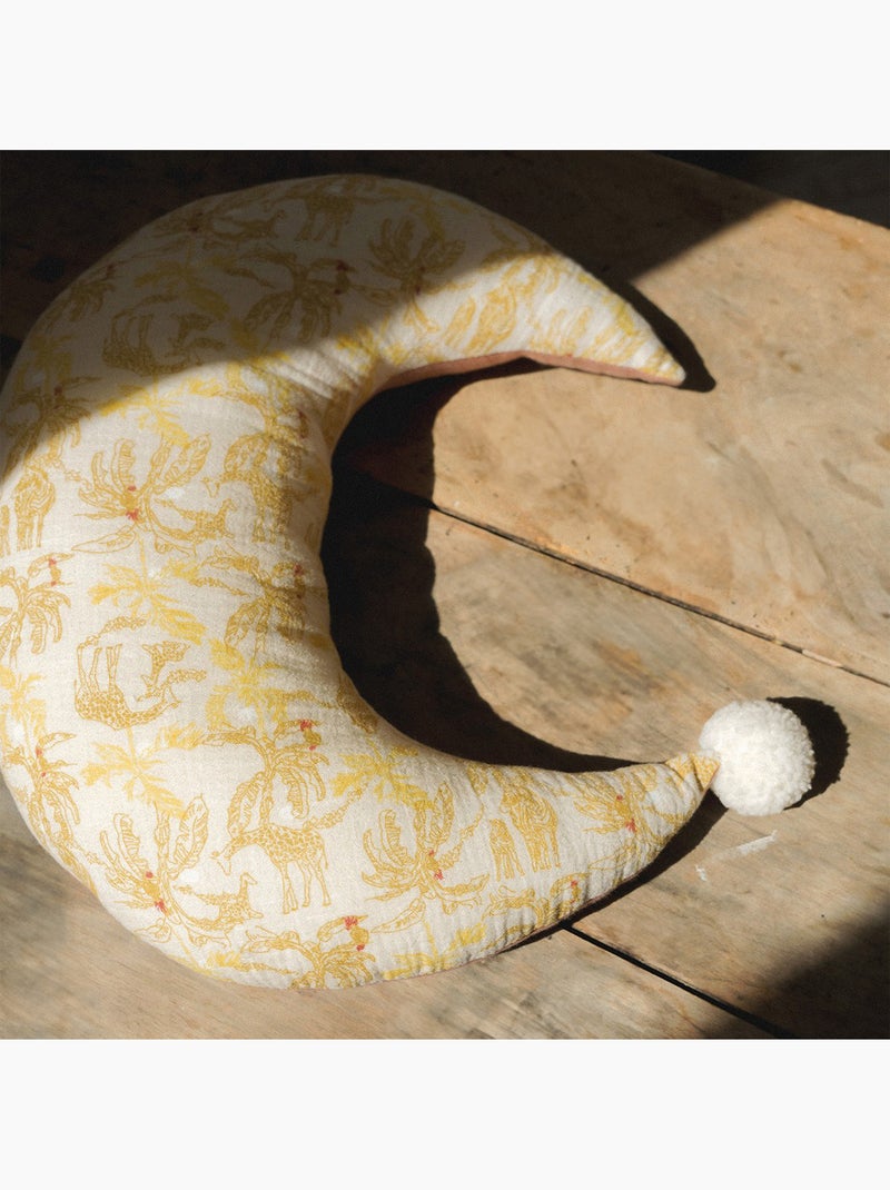 Coussin bébé demi lune Beige - Kiabi