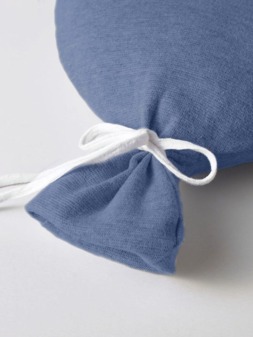 Coussin bébé en coton tricoté ballon - Bleu - Kiabi - 33.90€