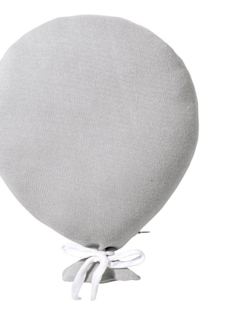 Coussin bébé en coton tricoté ballon Gris - Kiabi