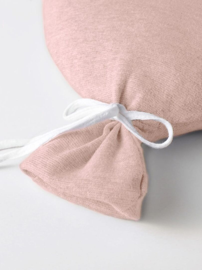 Coussin bébé en coton tricoté ballon Rose - Kiabi