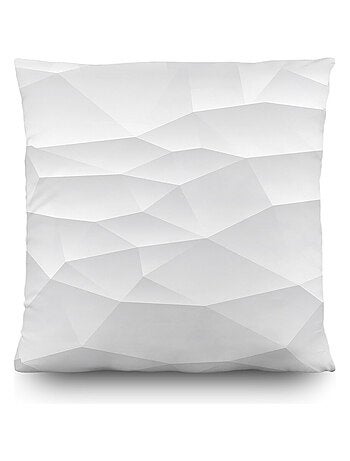 Coussin blanc créatif - 45 cm x 45 cm