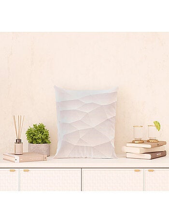 Coussin blanc créatif - 45 cm x 45 cm