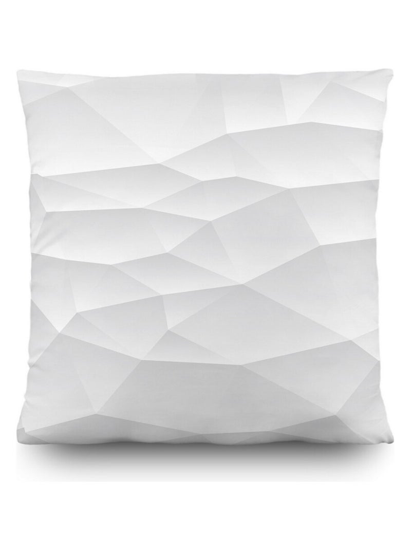 Coussin blanc créatif - 45 cm x 45 cm Blanc - Kiabi