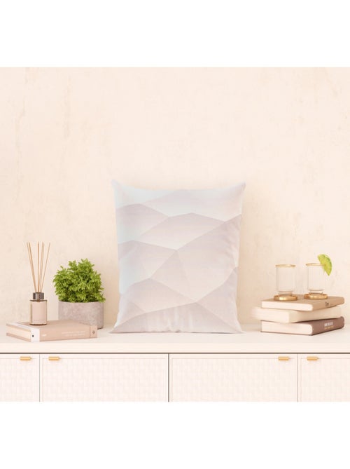 Coussin blanc créatif - 45 cm x 45 cm - Kiabi Coussin blanc créatif - 45 cm x 45 cm - Kiabi