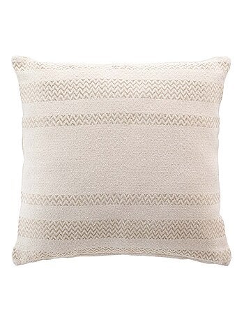 Coussin bohème doré déhoussable