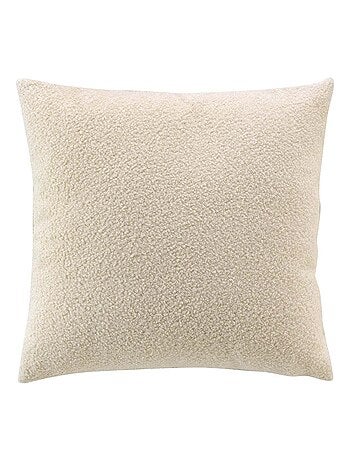 Coussin bouclette dehoussable Wooly