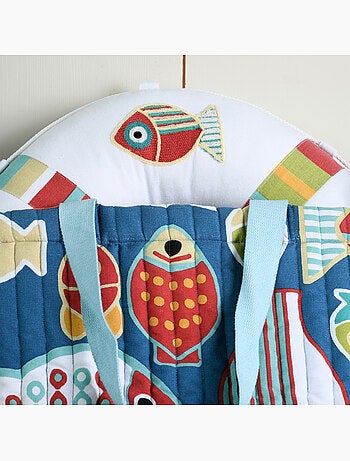 Coussin bouée polycoton