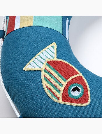 Coussin bouée polycoton