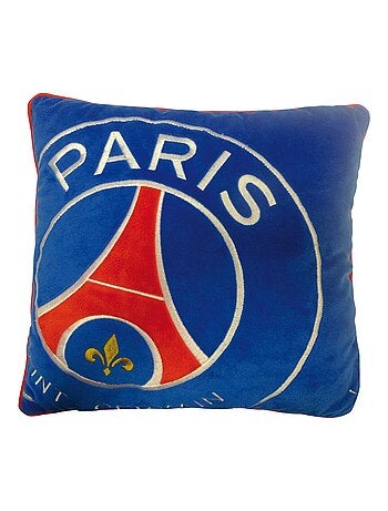 Coussin brodé 100% polyester, PSG LOGO