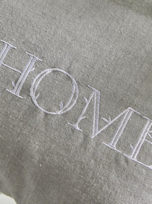 Coussin brodé - Kiabi