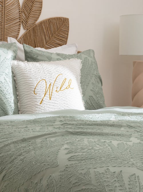 Coussin brodé Wild Romance - Kiabi