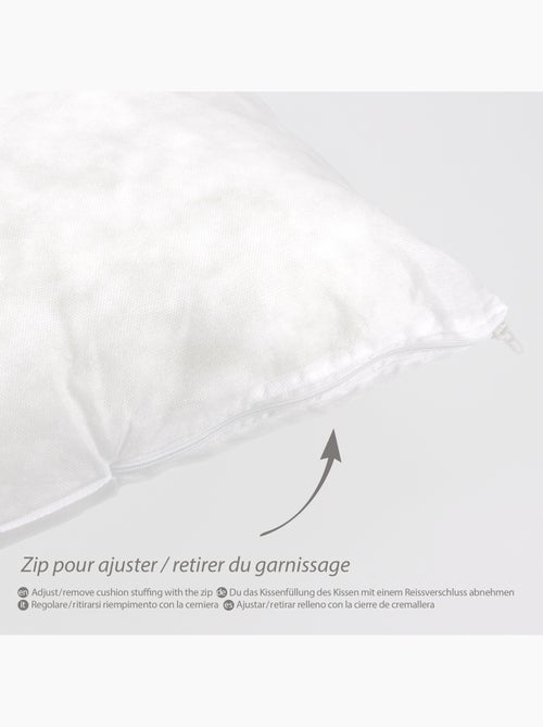 Coussin C Malin à recouvrir Fibres polyester Carré - Kiabi