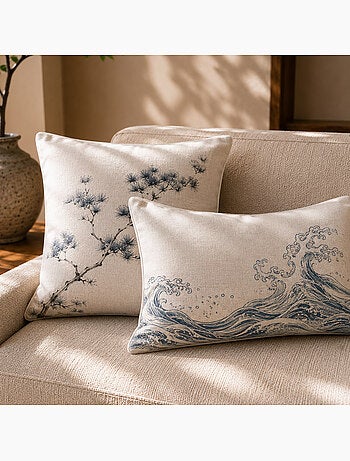 Coussin c malin à recouvrir fibres polyester rectangulaire