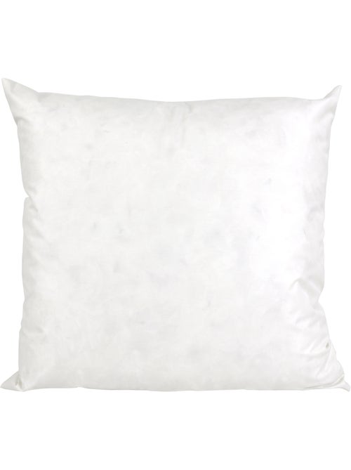 Coussin C Plumes à recouvrir Plumettes de canards Carré - Kiabi