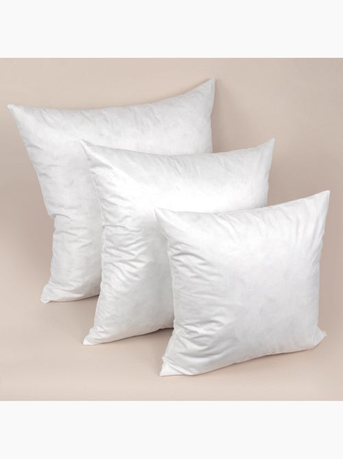Coussin C Plumes à recouvrir Plumettes de canards Carré - Kiabi