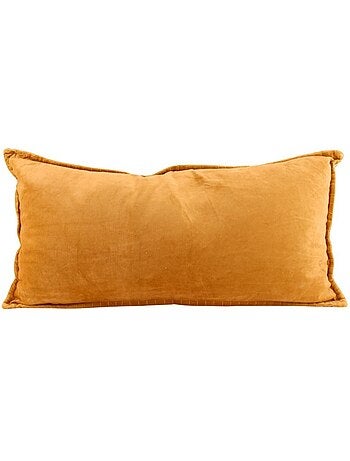 Coussin cale rein en velours de coton 35x70cm
