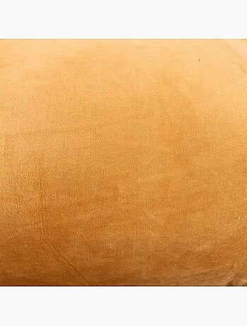 Coussin cale rein en velours de coton 35x70cm
