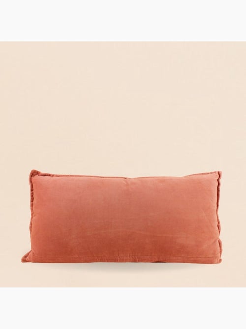 Coussin cale rein en velours de coton 35x70cm - Kiabi