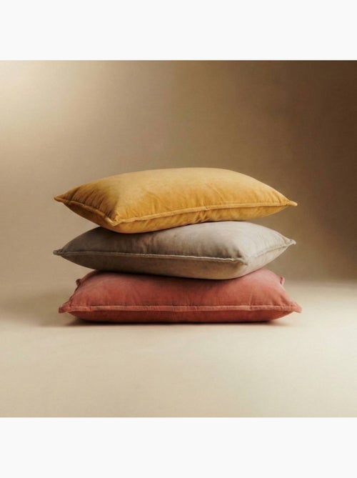 Coussin cale rein en velours de coton 35x70cm - Kiabi