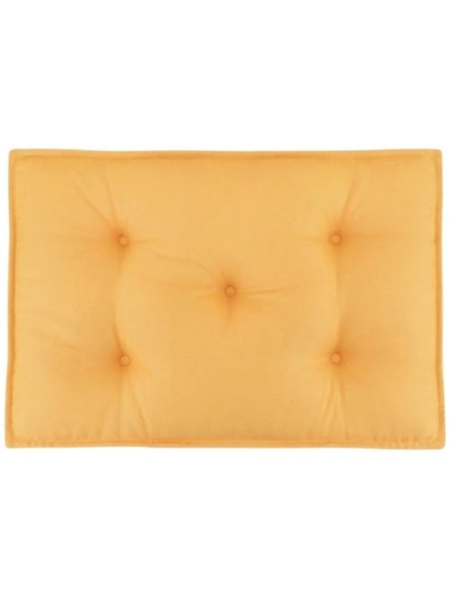 Coussin cale reins déperlant ocre 40x60cm - Kiabi Coussin cale reins déperlant ocre 40x60cm - Kiabi