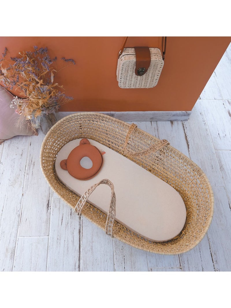 Coussin cale tête bébé P'tit Panda Air+ cassonade Orange - Kiabi