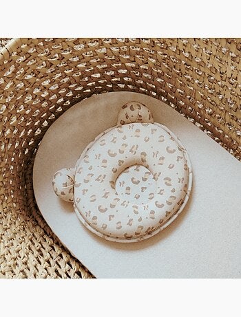 Coussin cale tête bébé P'tit Panda Léopard