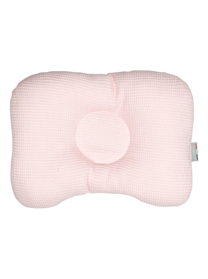 Coussin cale-tête ergonomique en coton, Nid d'abeille SEVIRA KIDS Rose - Kiabi