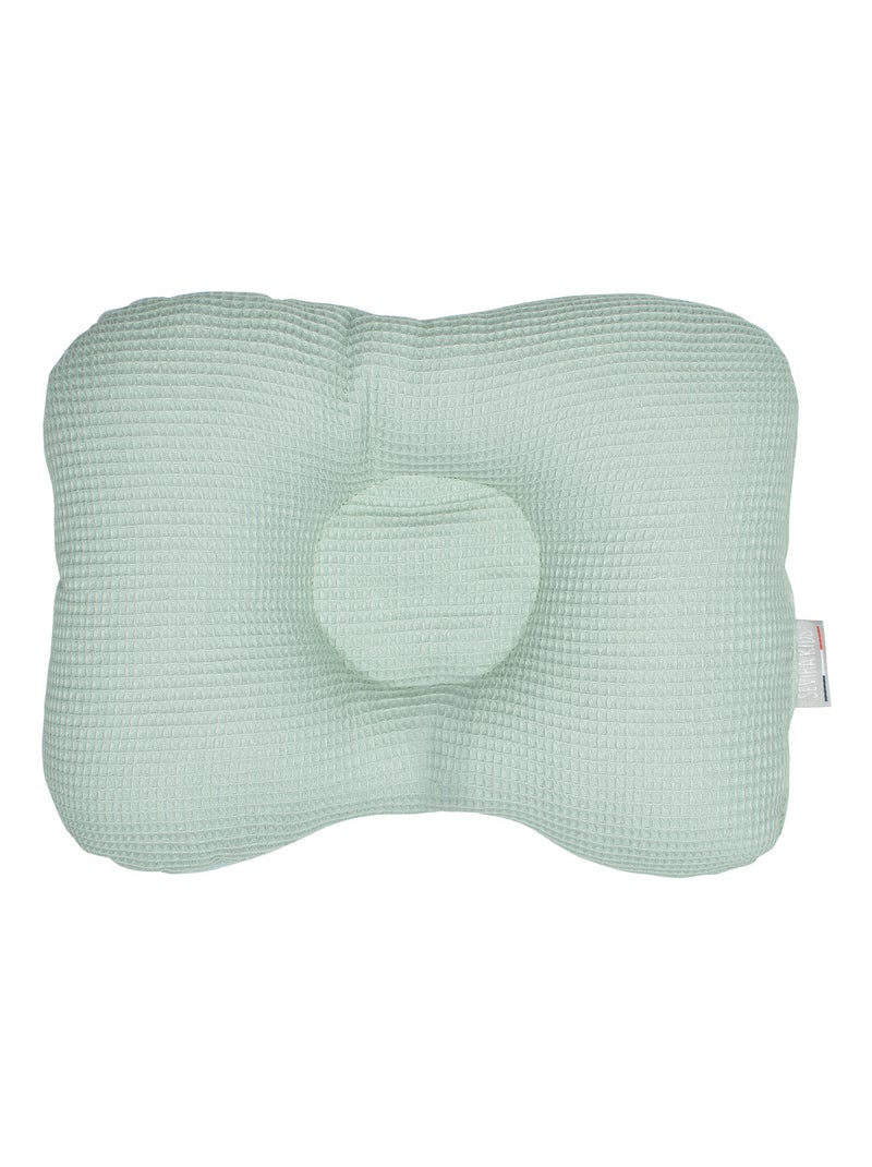 Coussin cale-tête ergonomique en coton, Nid d'abeille SEVIRA KIDS Vert - Kiabi