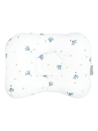 Coussin cale-tête ergonomique en gaze de coton, Bleuet SEVIRA KIDS