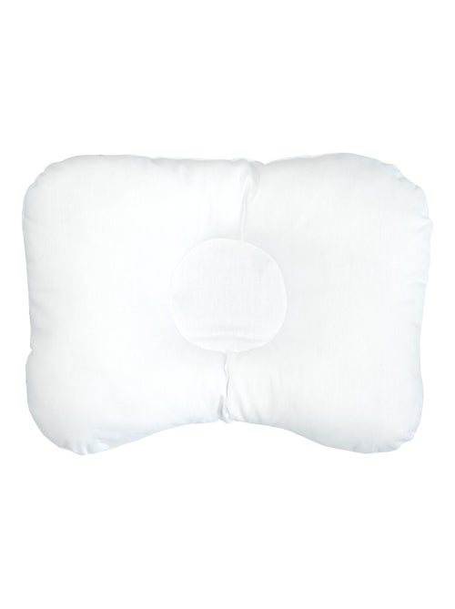 Coussin cale-tête ergonomique en gaze de coton, Bleuet SEVIRA KIDS - Kiabi