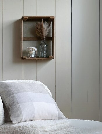 Coussin canapé - Effet laine