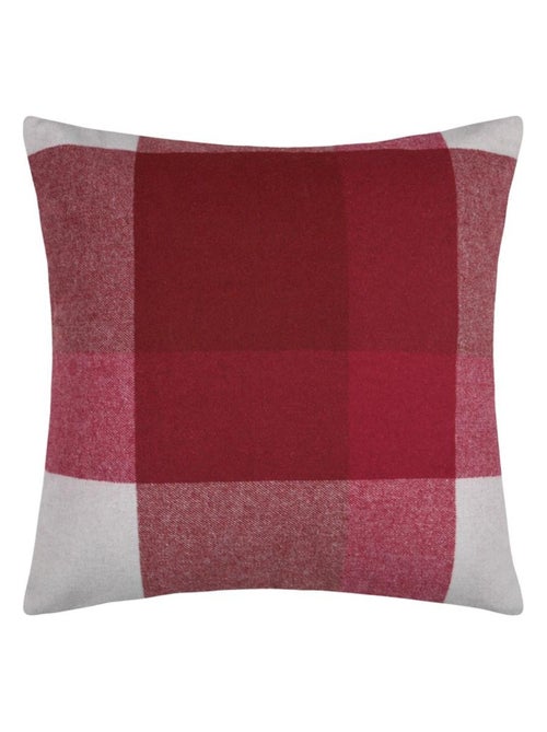 Coussin canapé  - Effet laine - Kiabi