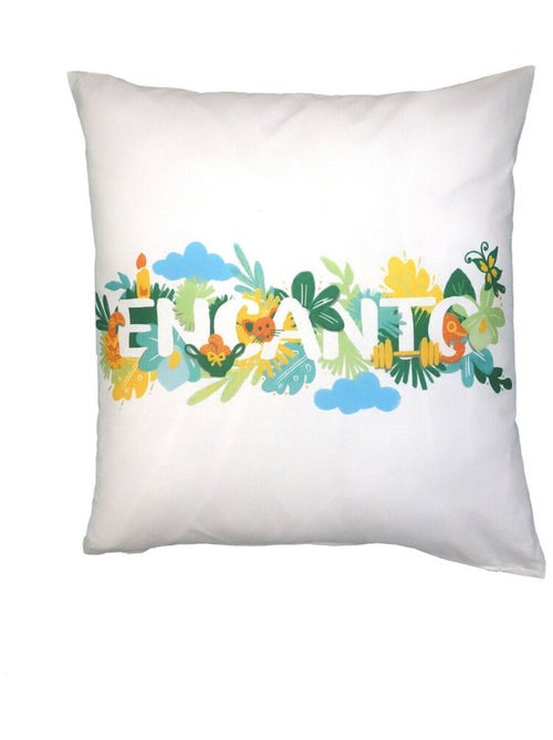 Coussin carré - Disney Encanto village - recto verso - 45x45 cm - Kiabi
