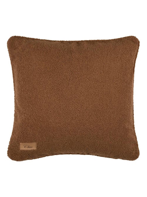 Coussin carré  - Effet bouclette - Kiabi