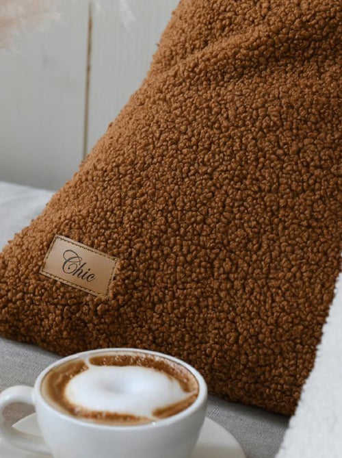 Coussin carré - Effet bouclette - Kiabi Coussin carré - Effet bouclette - Kiabi
