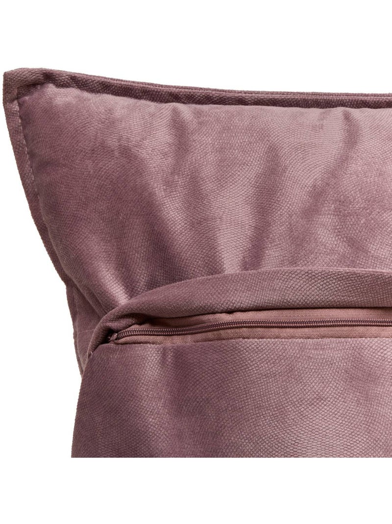 Coussin carré 55x55 cm LILOU Violet clair - Kiabi