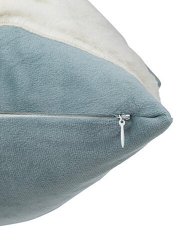 Coussin carré Dalmatien bleu