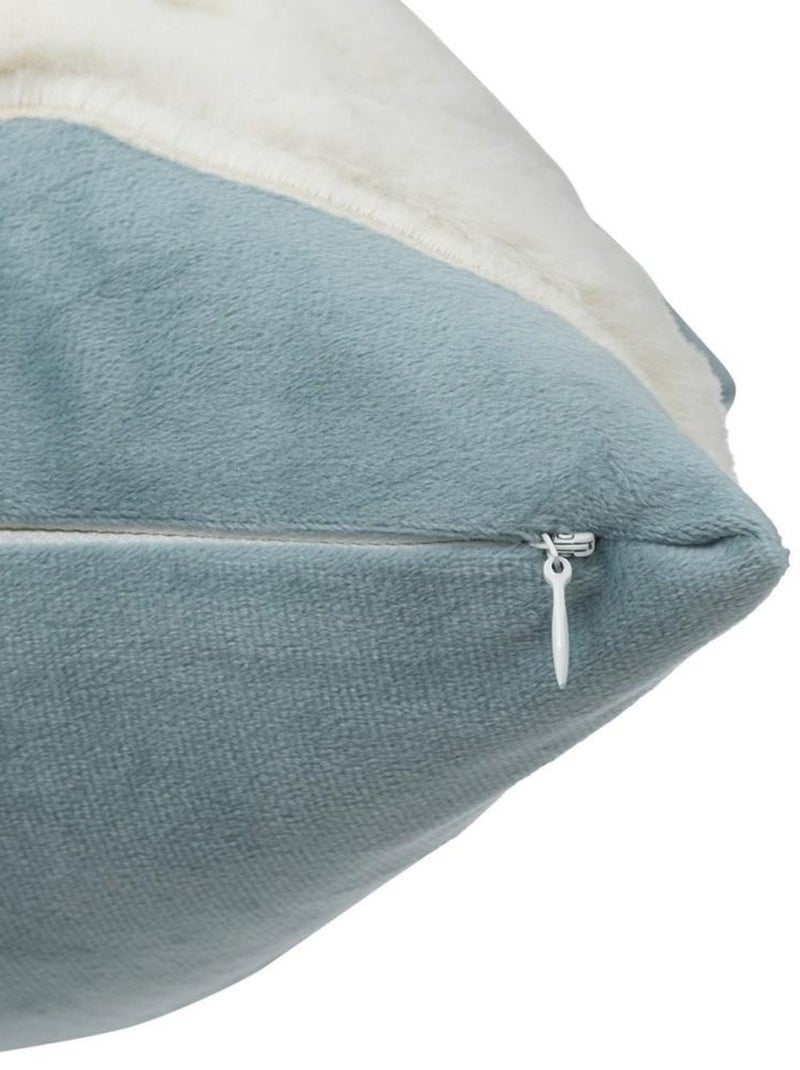 Coussin carré Dalmatien bleu Bleu - Kiabi