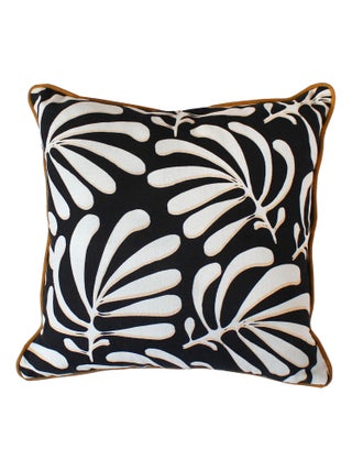 Coussin carré déhoussable design abstrait