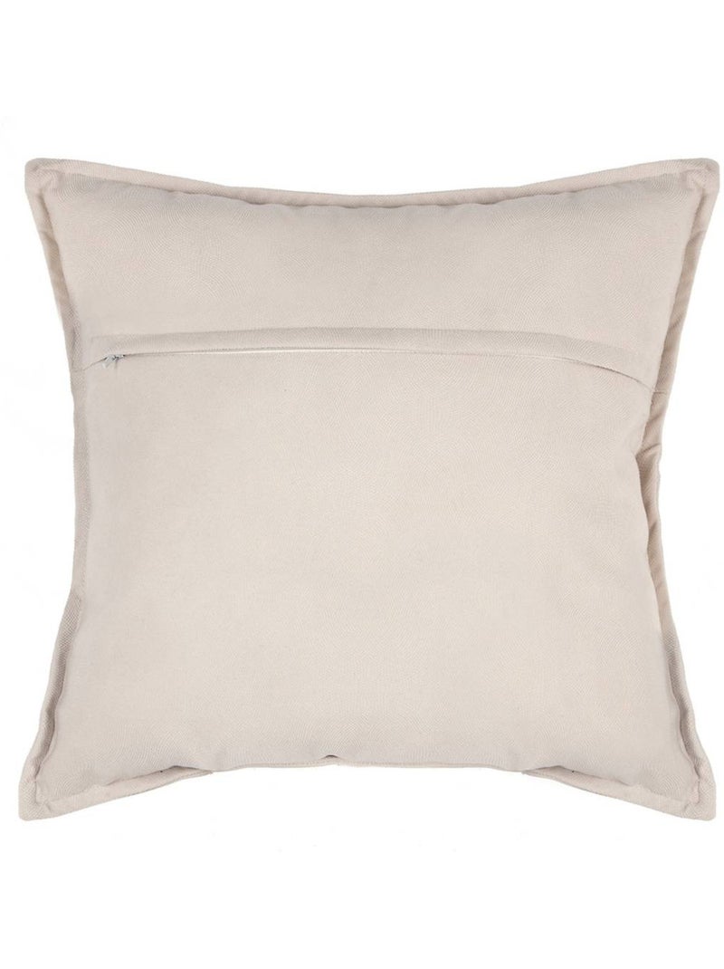 Coussin carré déhoussable lilou Ivoire - Kiabi