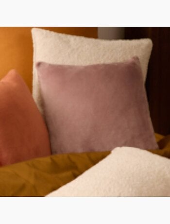 Coussin carré déhoussable ollis