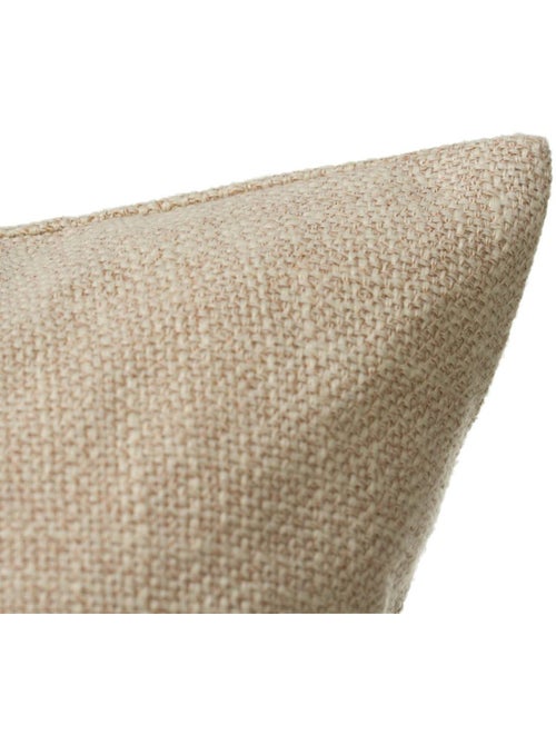 Coussin carré déhoussable texturé clem - Kiabi