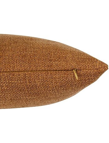 Coussin carré déhoussable texturé clem