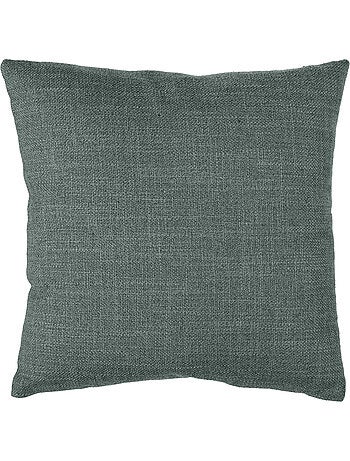 Coussin carré déhoussable texturé clem