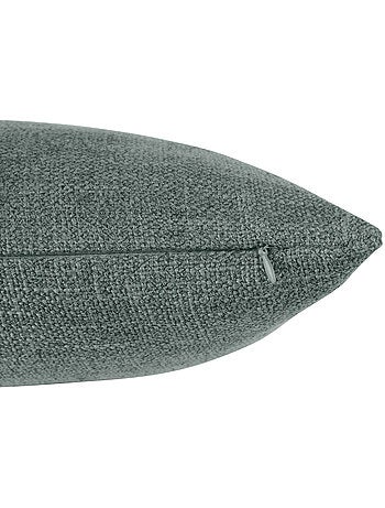 Coussin carré déhoussable texturé clem