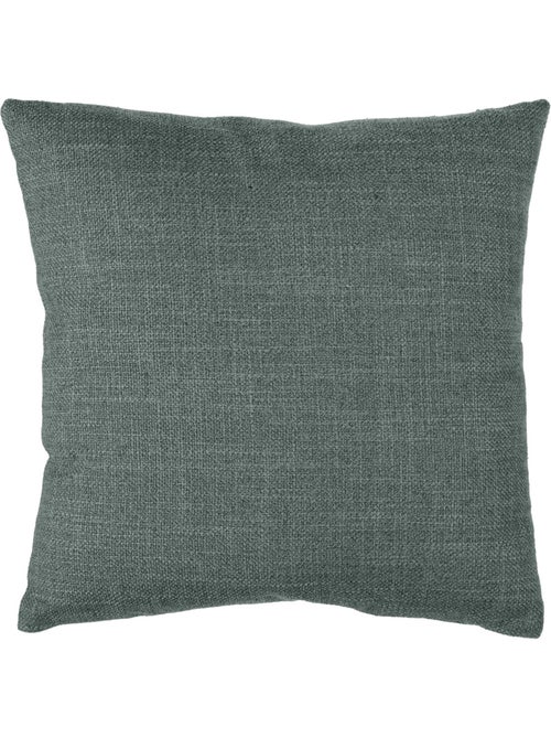 Coussin carré déhoussable texturé clem - Kiabi