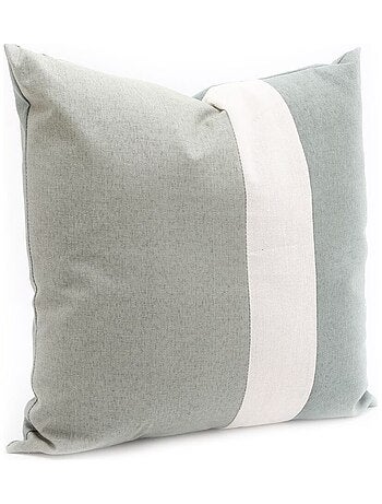 Coussin carré design nature EUCALYPTUS