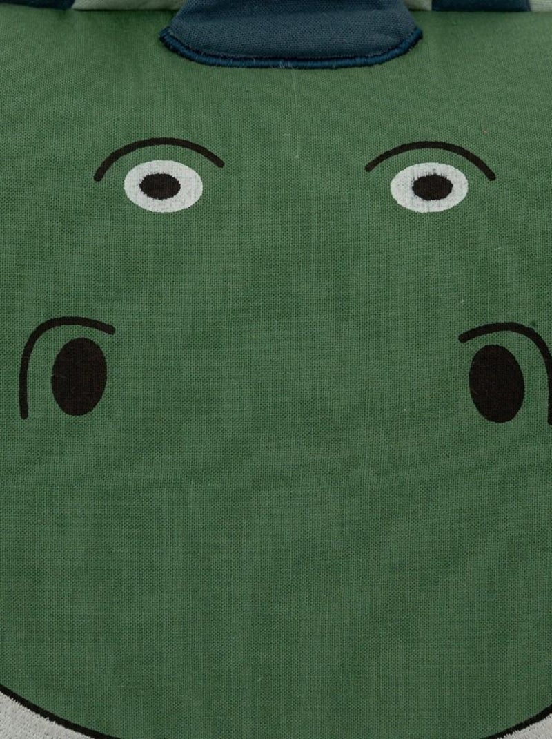Coussin carré dino Vert - Kiabi